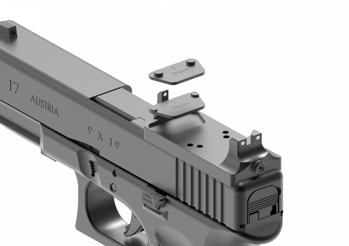 MAKnetic CSM – Innovative Reflex Sight Mount for Handguns with Interchangeable Adapter Plates