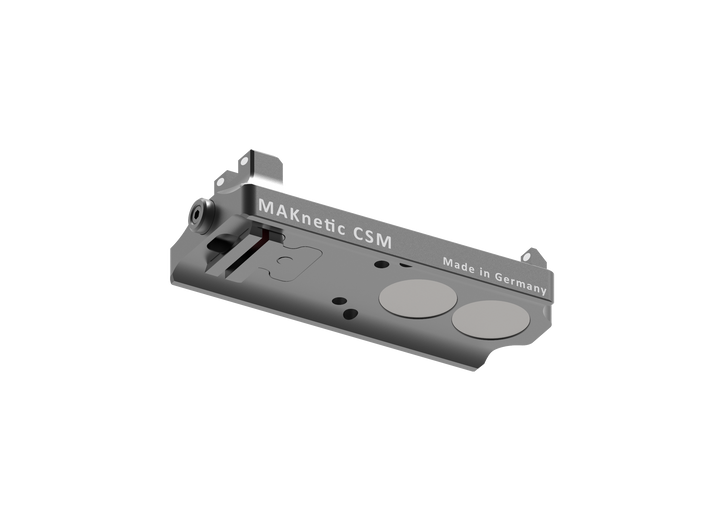 MAKnetic CSM – Innovative Reflex Sight Mount for Handguns with Interchangeable Adapter Plates